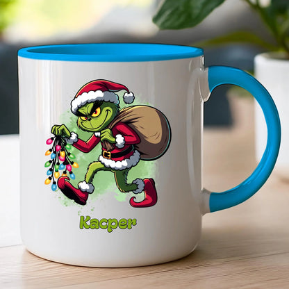 Kubek personalizowany świąteczny - Grinch #17