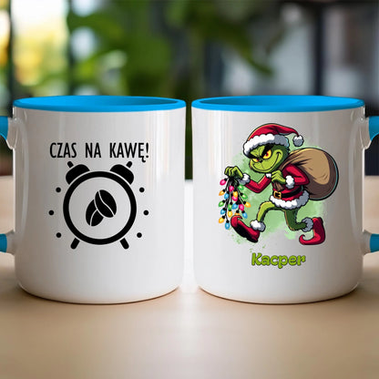 Kubek personalizowany świąteczny - Grinch #17