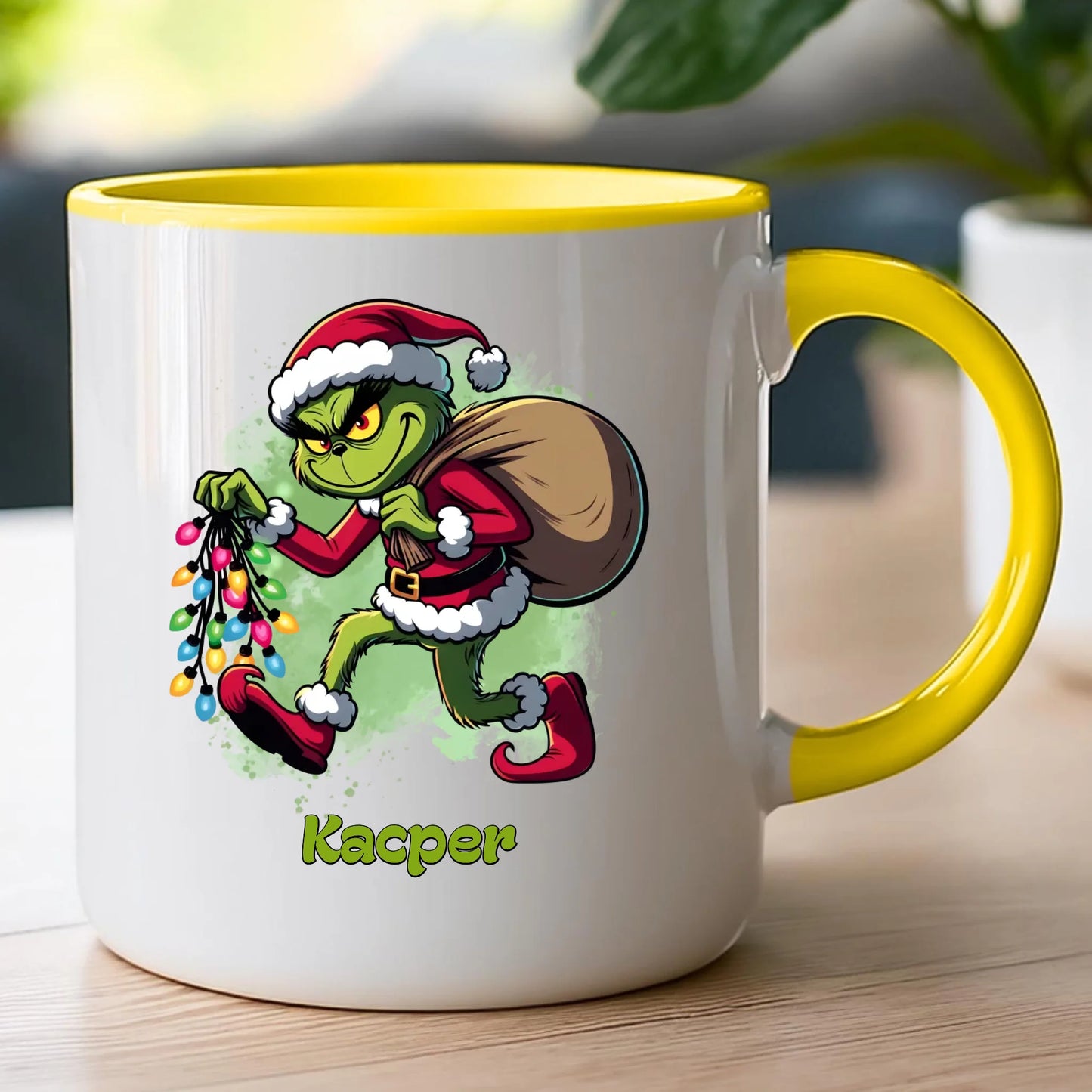 Kubek personalizowany świąteczny - Grinch #17