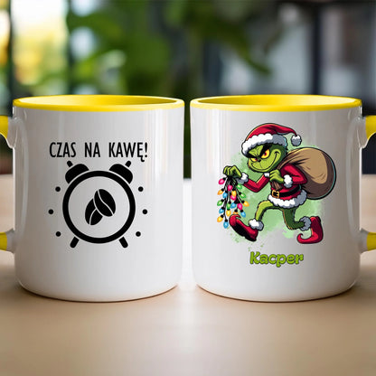 Kubek personalizowany świąteczny - Grinch #17
