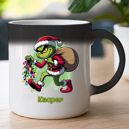 Kubek personalizowany świąteczny - Grinch #17