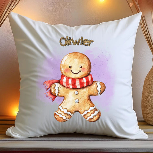 Poduszka personalizowana świąteczna - Pierniczek #20