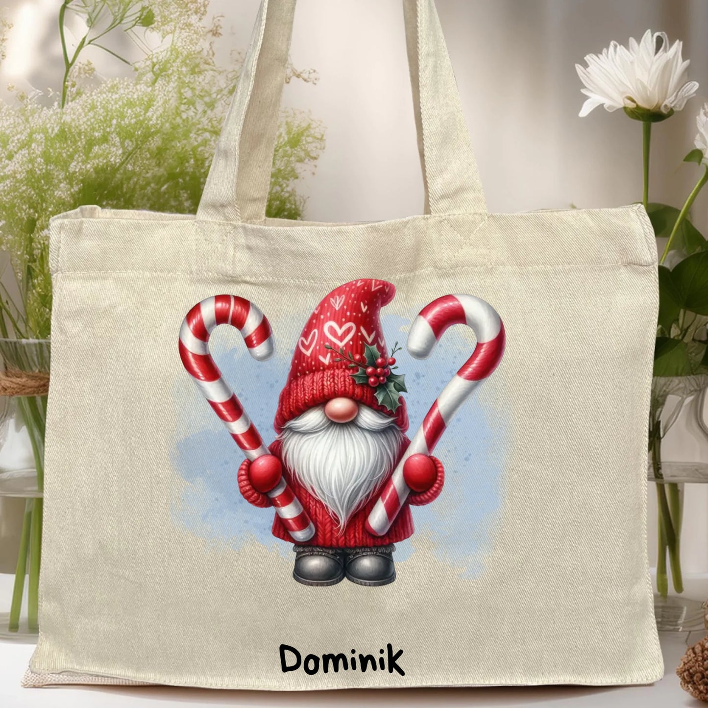 Torba personalizowana świąteczny Gnom #100