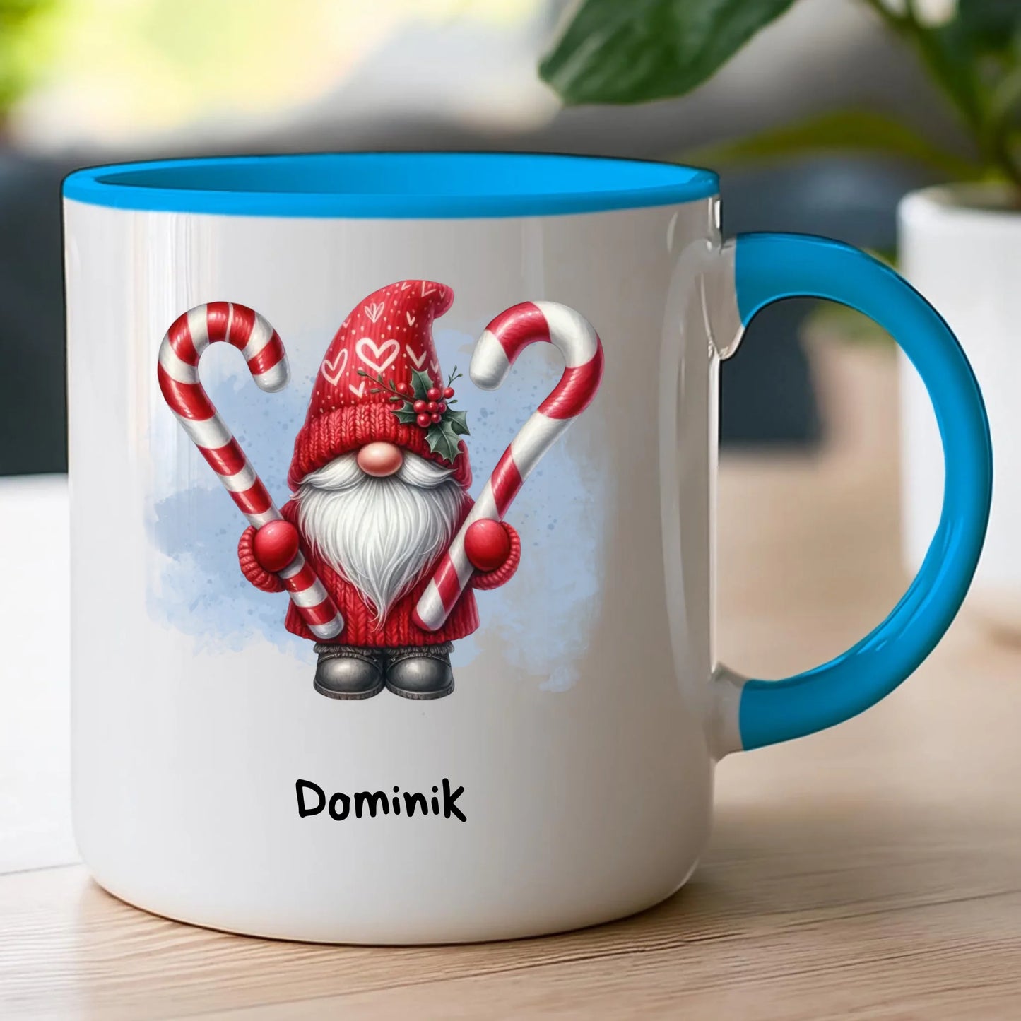 Kubek personalizowany świąteczny Gnom #100