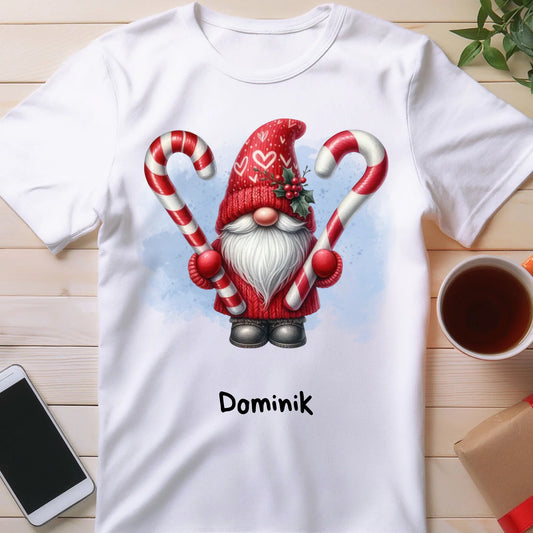 Koszulka personalizowana świąteczny Gnom #100