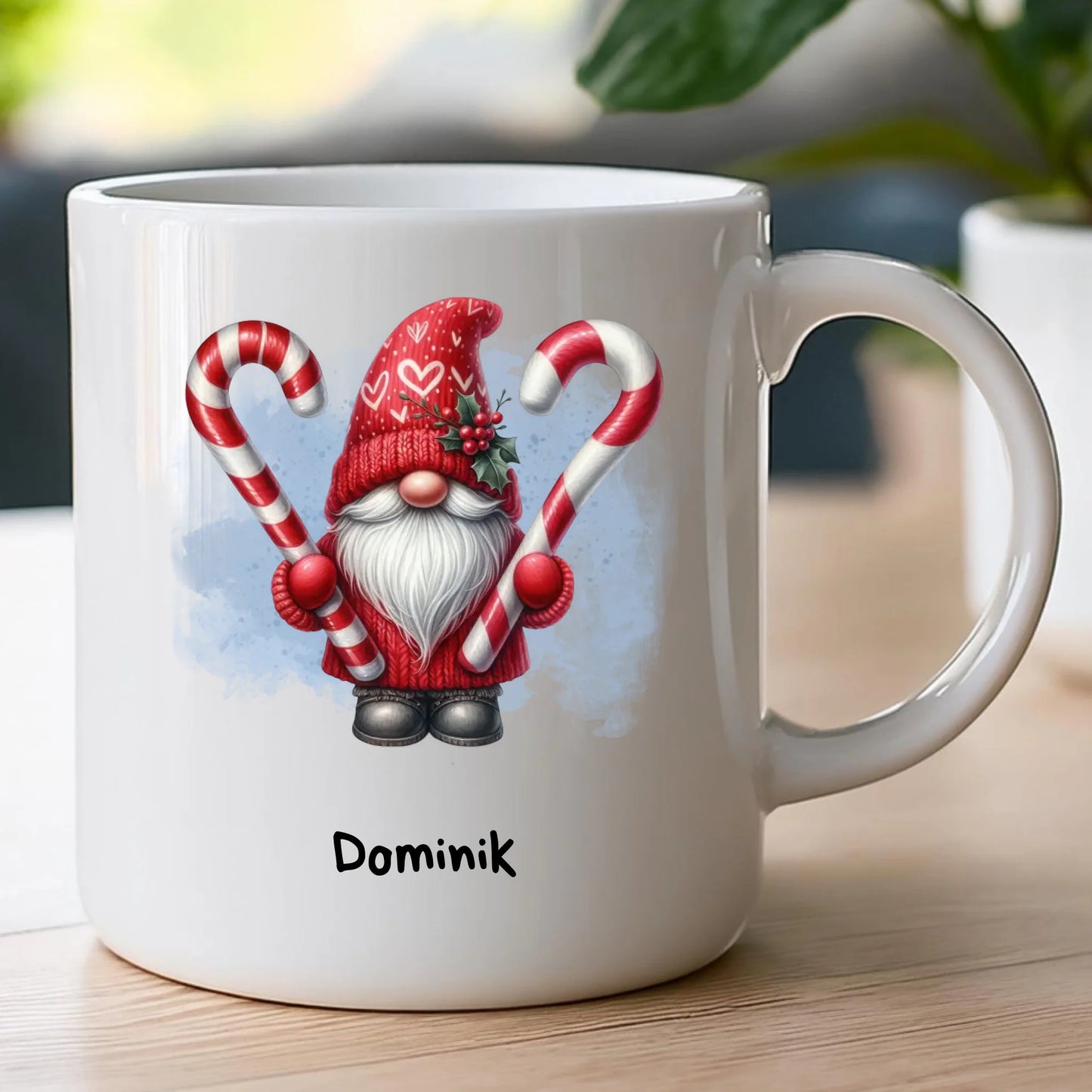 Kubek personalizowany świąteczny Gnom #100