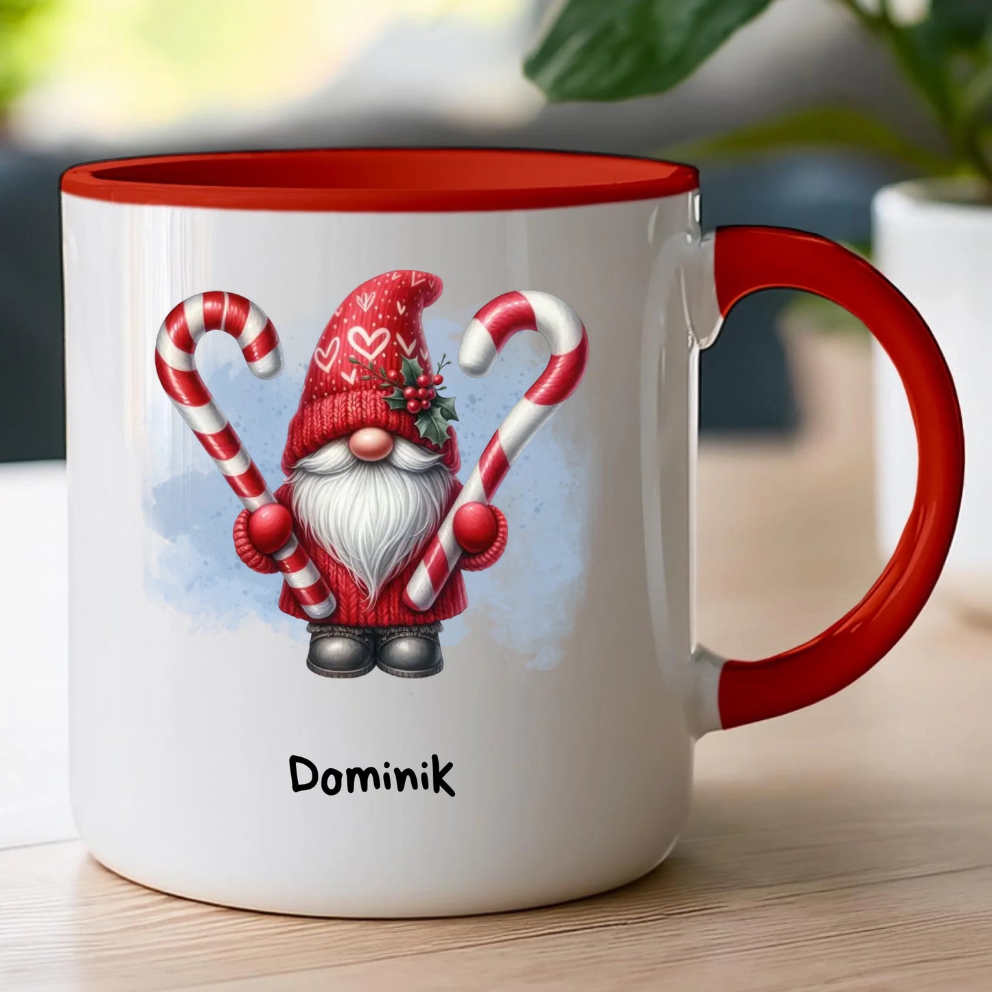 Kubek personalizowany świąteczny Gnom #100