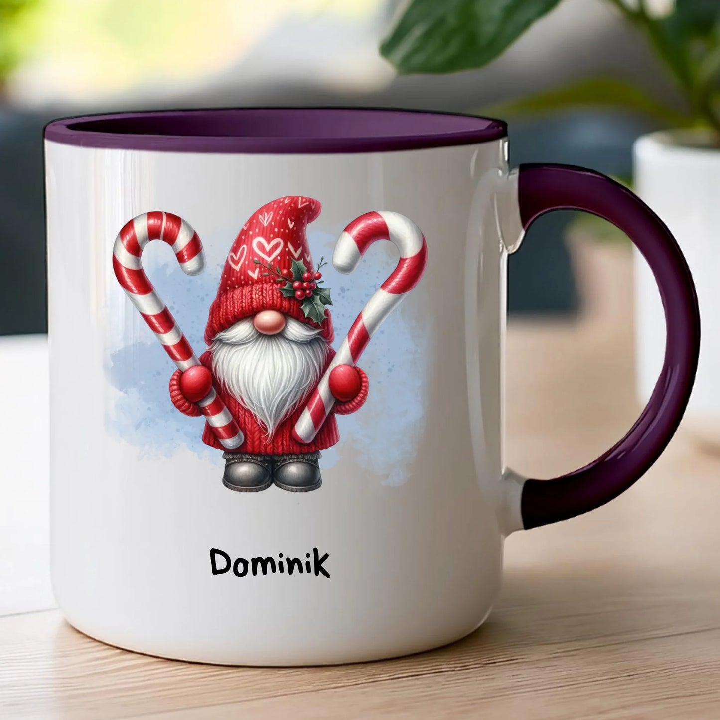 Kubek personalizowany świąteczny Gnom #100