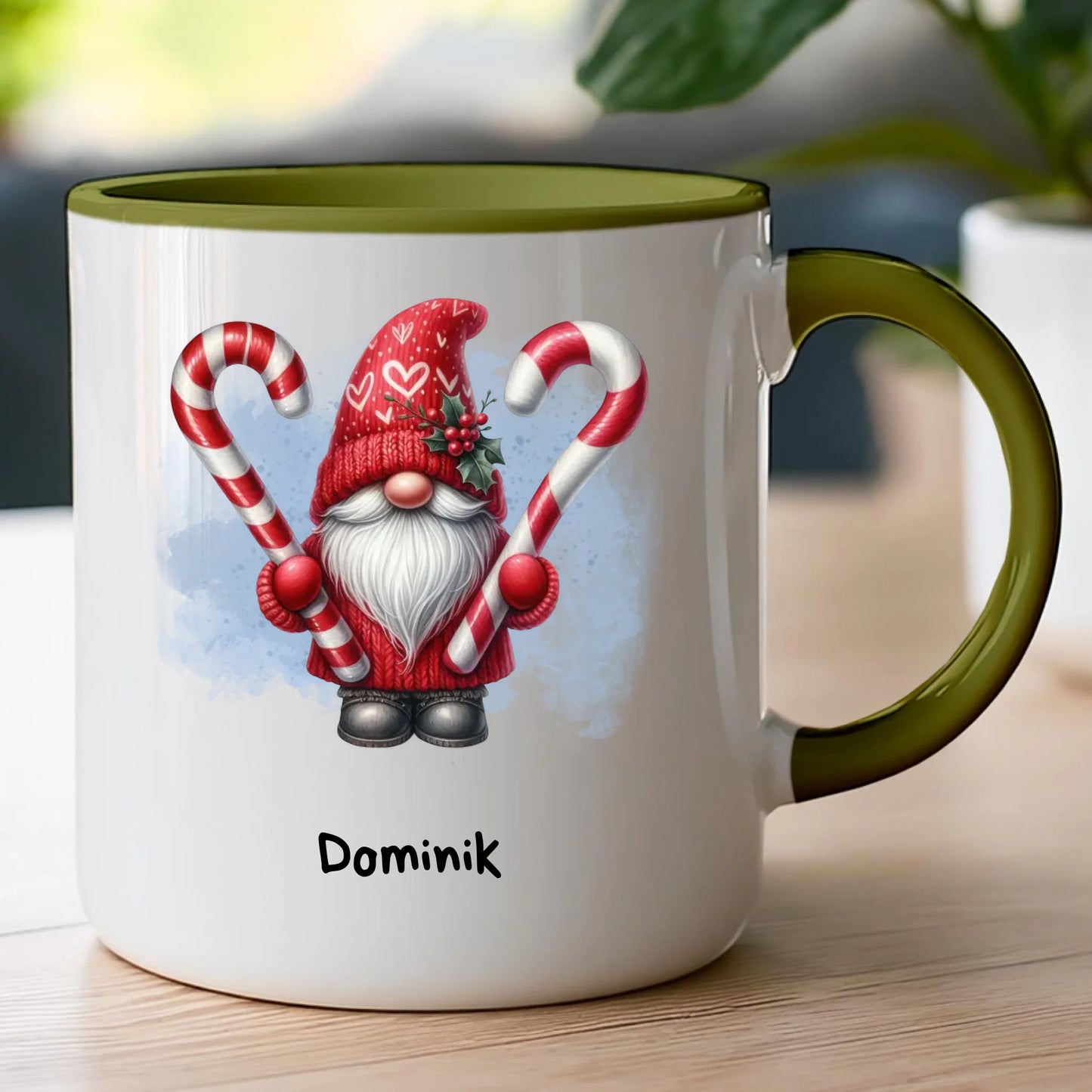 Kubek personalizowany świąteczny Gnom #100