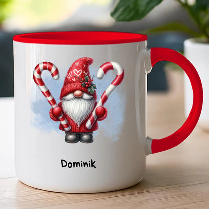 Kubek personalizowany świąteczny Gnom #100