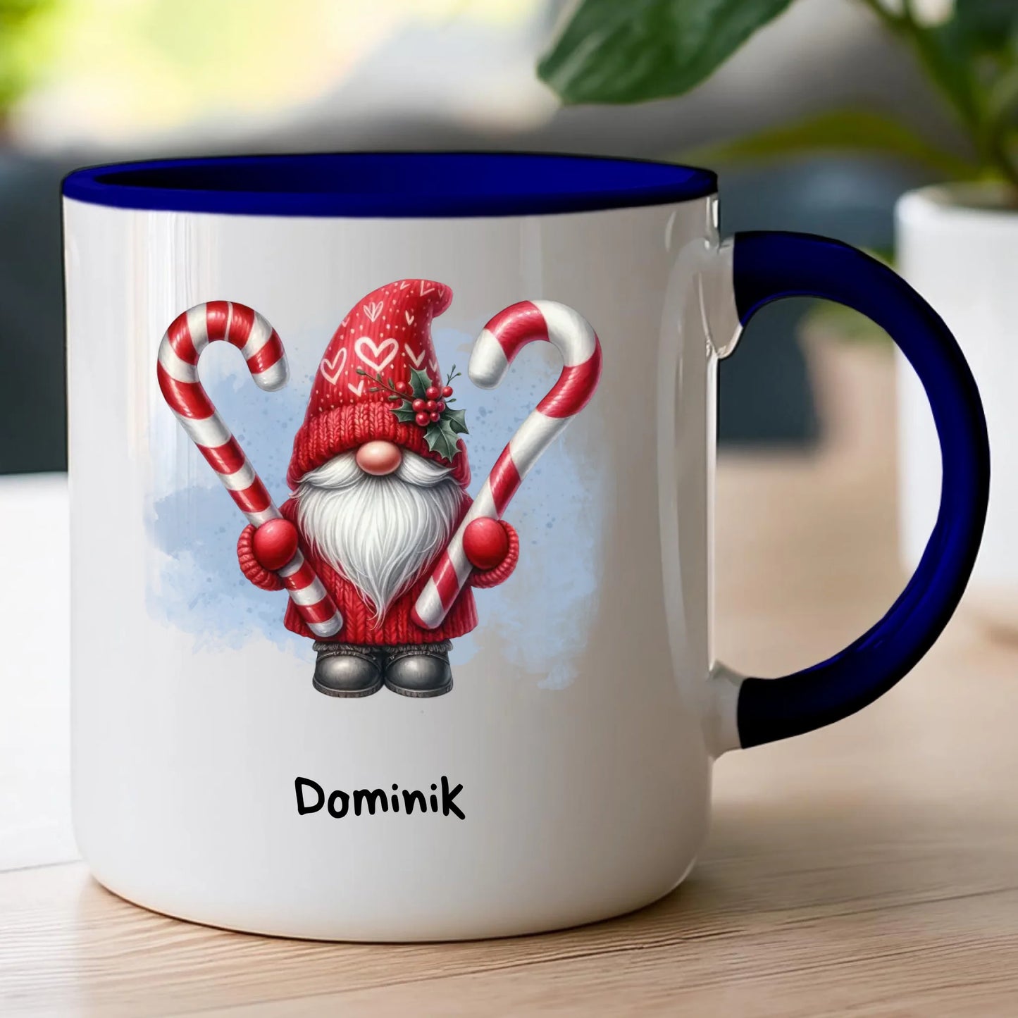 Kubek personalizowany świąteczny Gnom #100