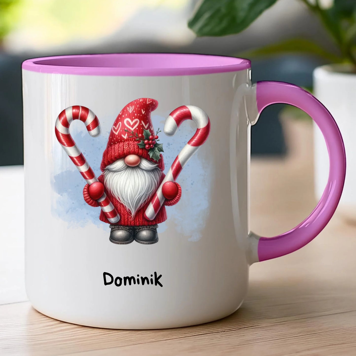 Kubek personalizowany świąteczny Gnom #100