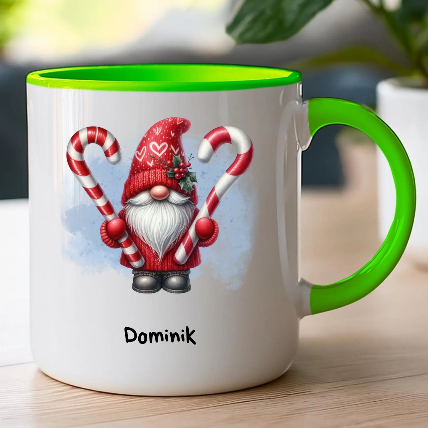 Kubek personalizowany świąteczny Gnom #100