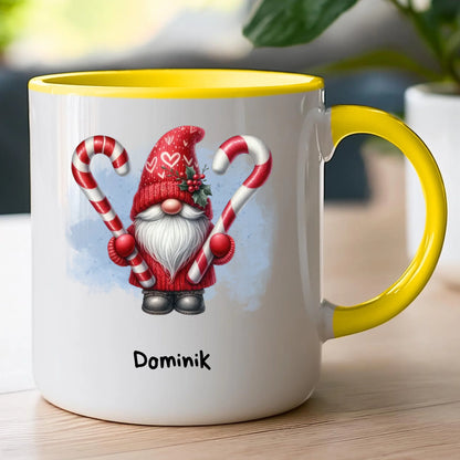 Kubek personalizowany świąteczny Gnom #100
