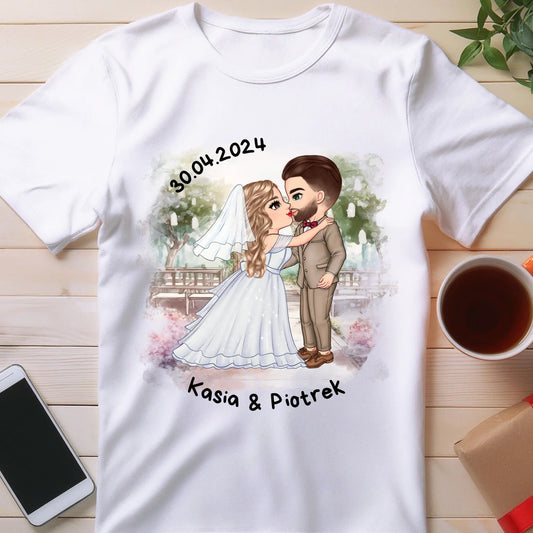Koszulka personalizowana dla par - ślub #84