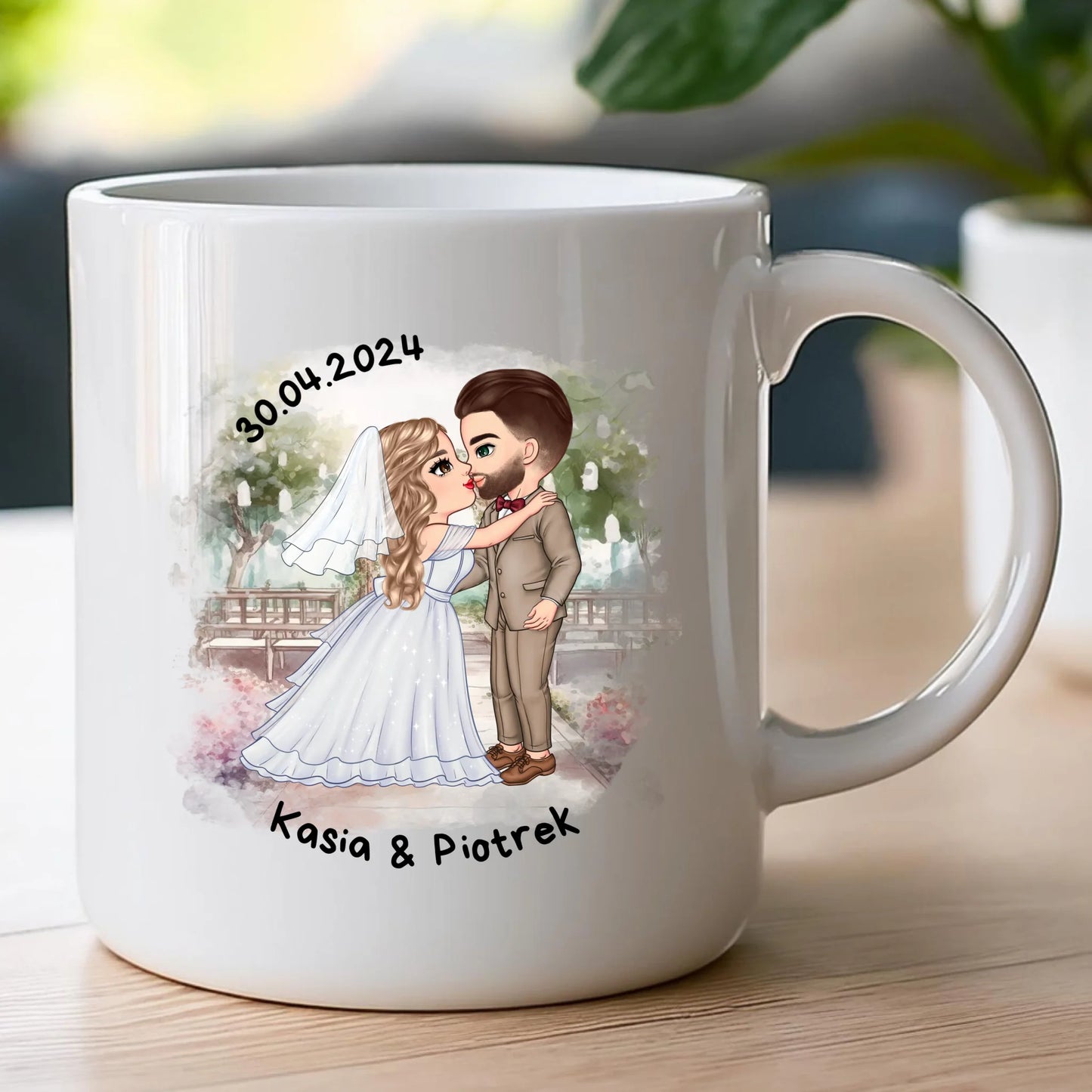 Kubek personalizowany dla par - ślub #84