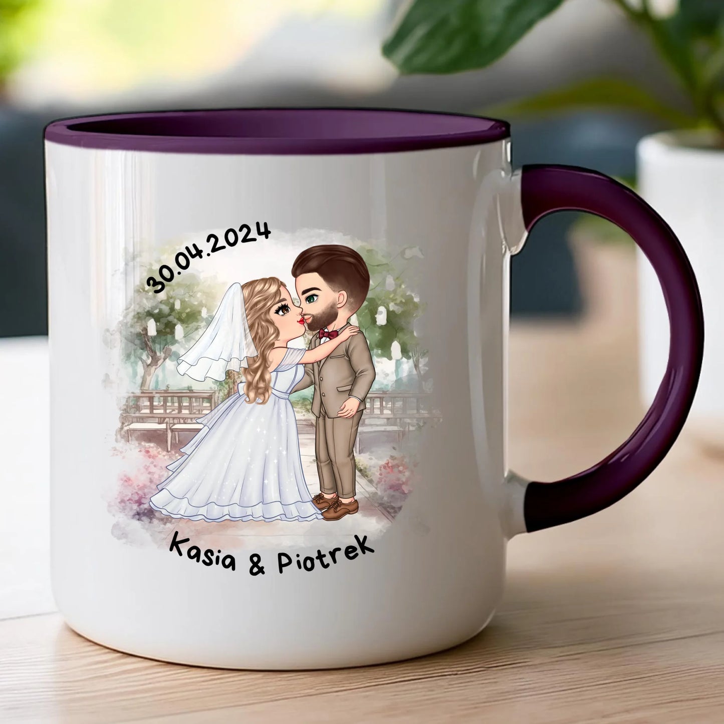 Kubek personalizowany dla par - ślub #84