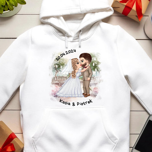 Bluza personalizowana dla par - ślub #84