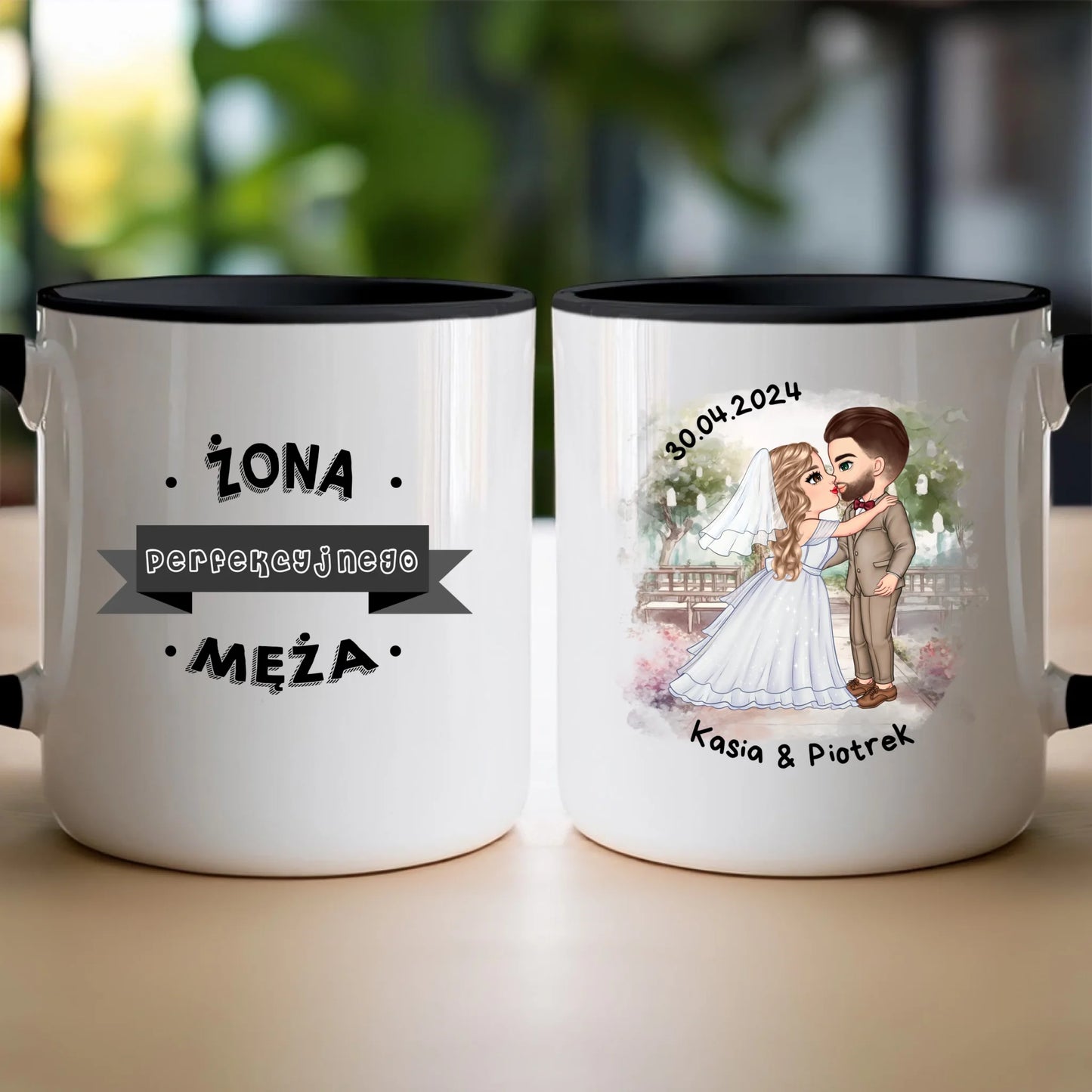 Kubek personalizowany dla par - ślub #84