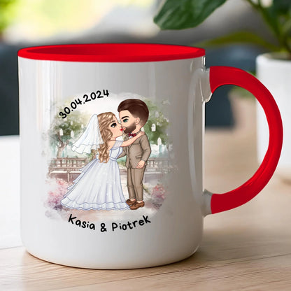 Kubek personalizowany dla par - ślub #84