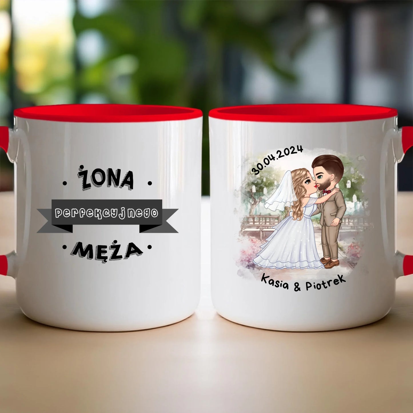 Kubek personalizowany dla par - ślub #84