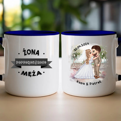 Kubek personalizowany dla par - ślub #84