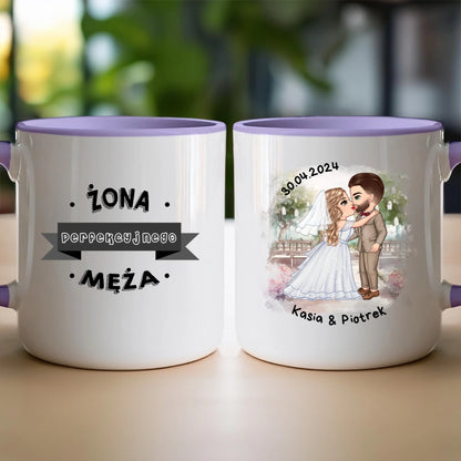 Kubek personalizowany dla par - ślub #84