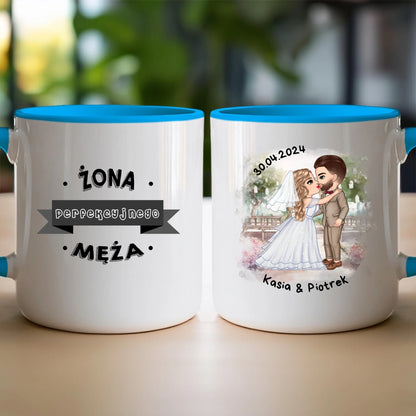 Kubek personalizowany dla par - ślub #84