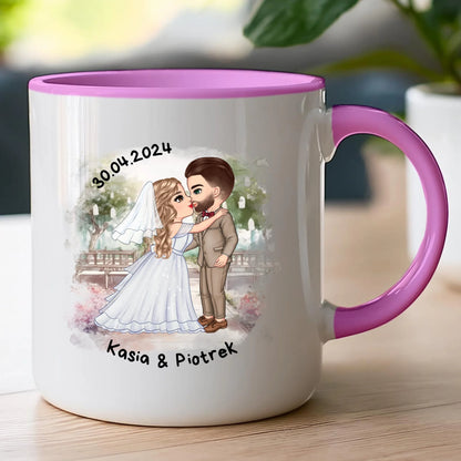 Kubek personalizowany dla par - ślub #84