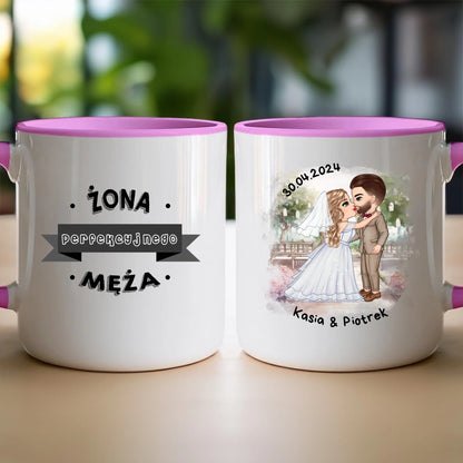 Kubek personalizowany dla par - ślub #84