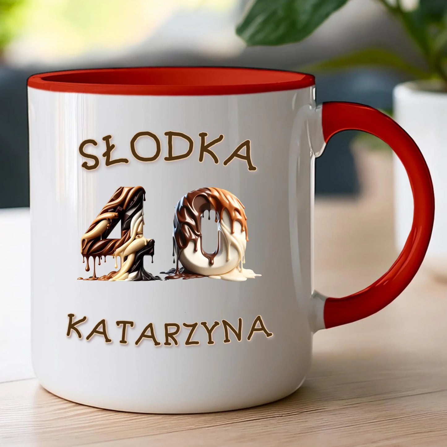 Kubek personalizowany na urodziny - słodkie liczby #5010