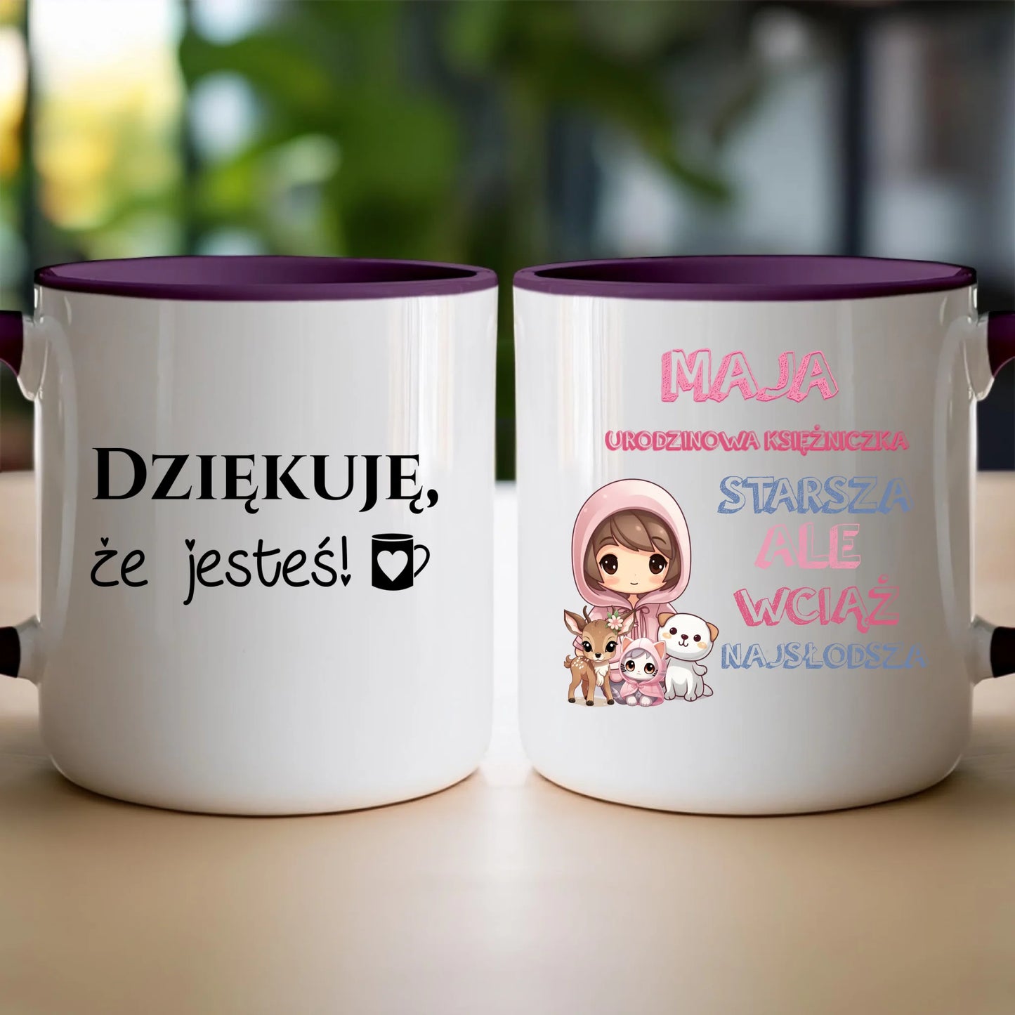 Kubek personalizowany na urodziny - urodzinowa księżniczka #5007