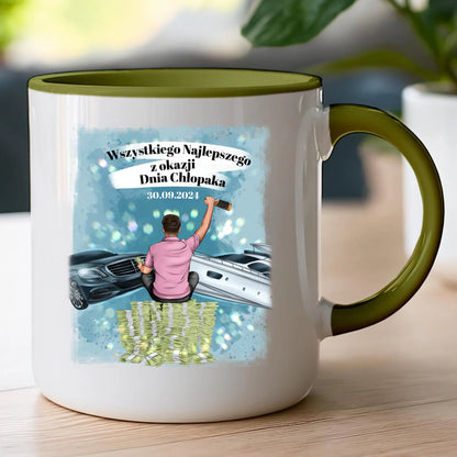 Kubek personalizowany dla mężczyzny #654