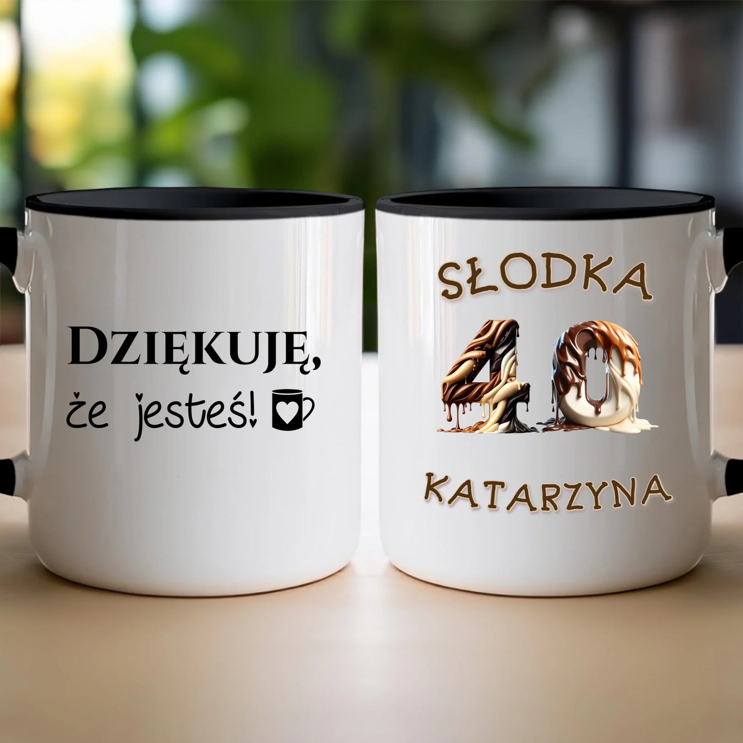 Kubek personalizowany na urodziny - słodkie liczby #5010