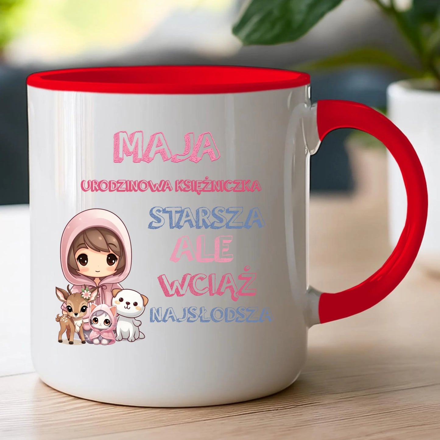 Kubek personalizowany na urodziny - urodzinowa księżniczka #5007