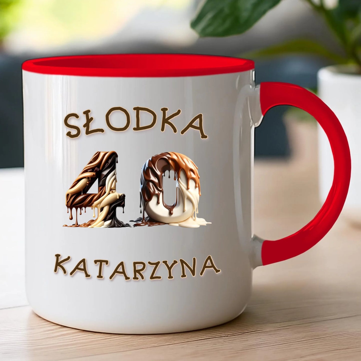 Kubek personalizowany na urodziny - słodkie liczby #5010