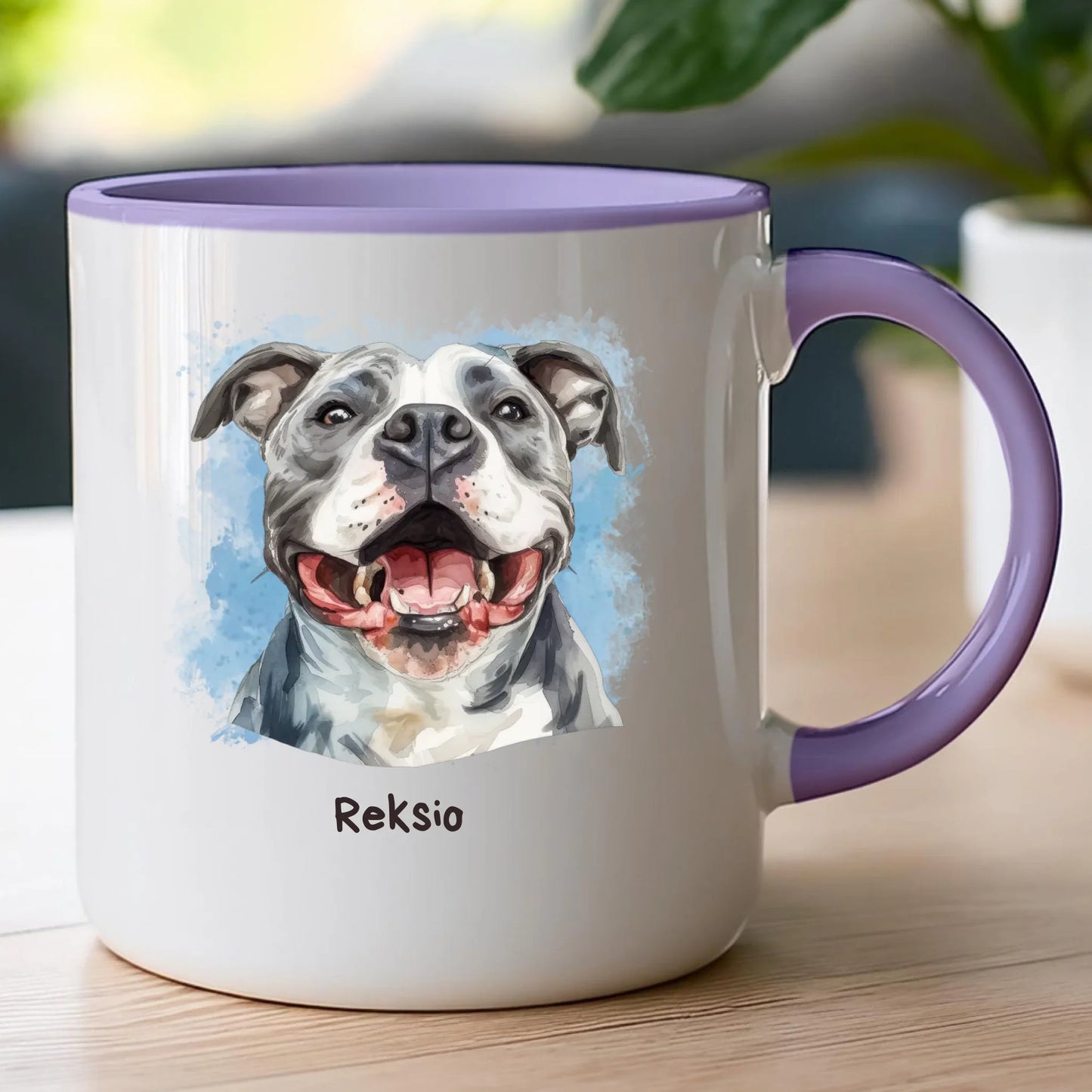 Kubek personalizowany z psem #1100