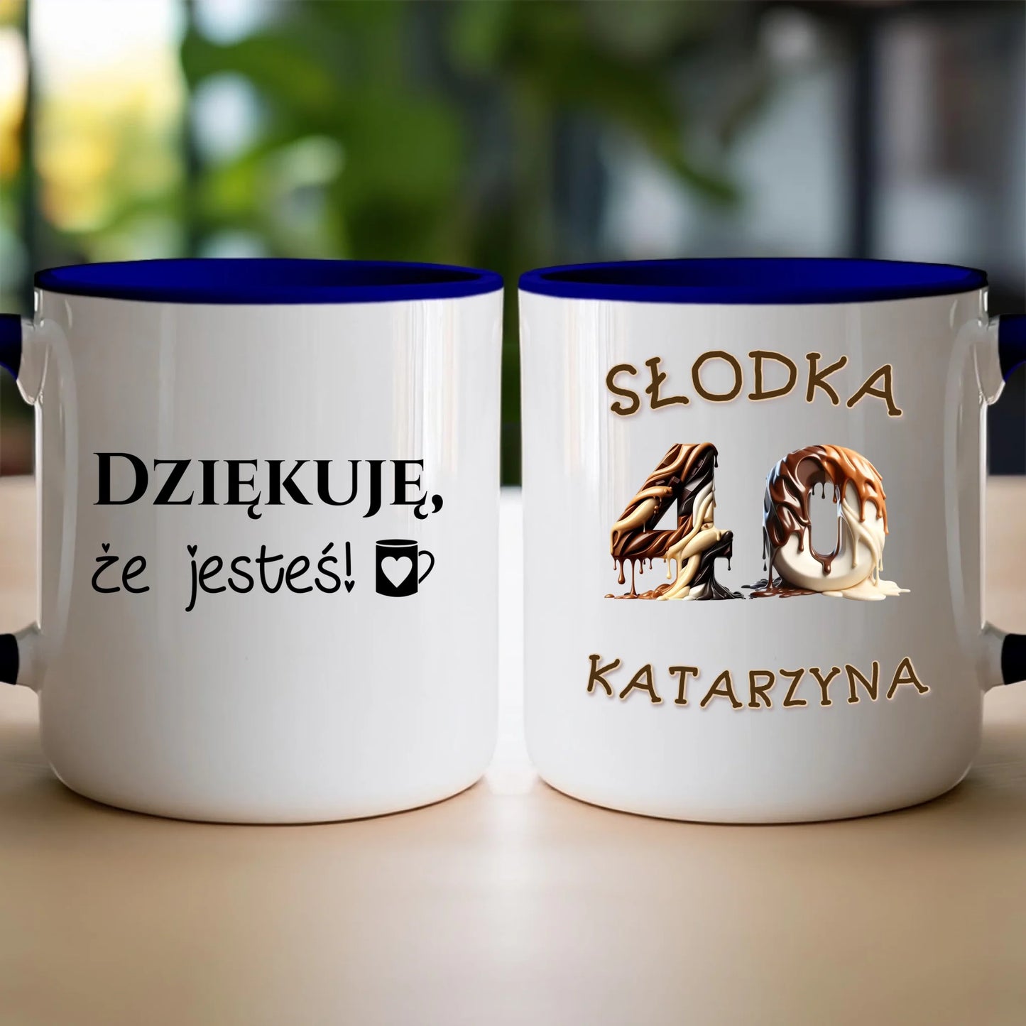 Kubek personalizowany na urodziny - słodkie liczby #5010