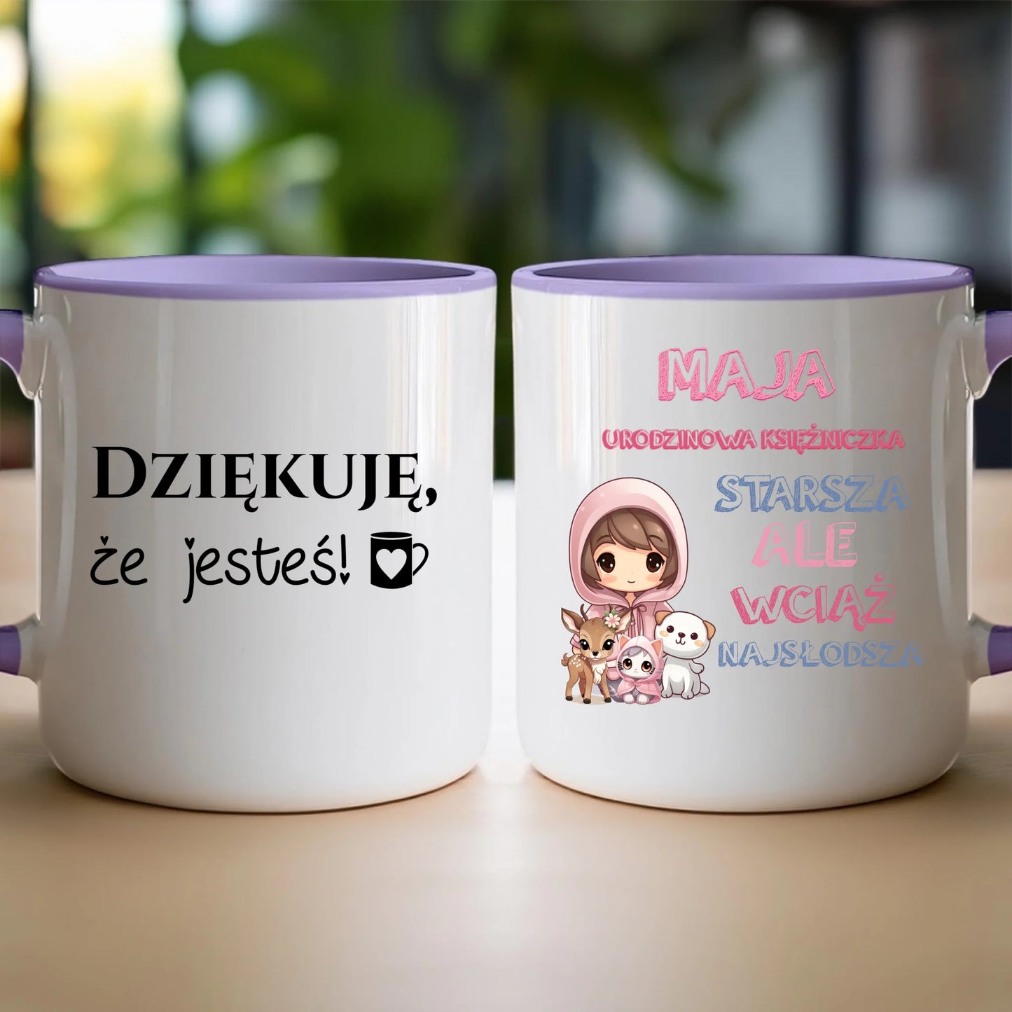 Kubek personalizowany na urodziny - urodzinowa księżniczka #5007