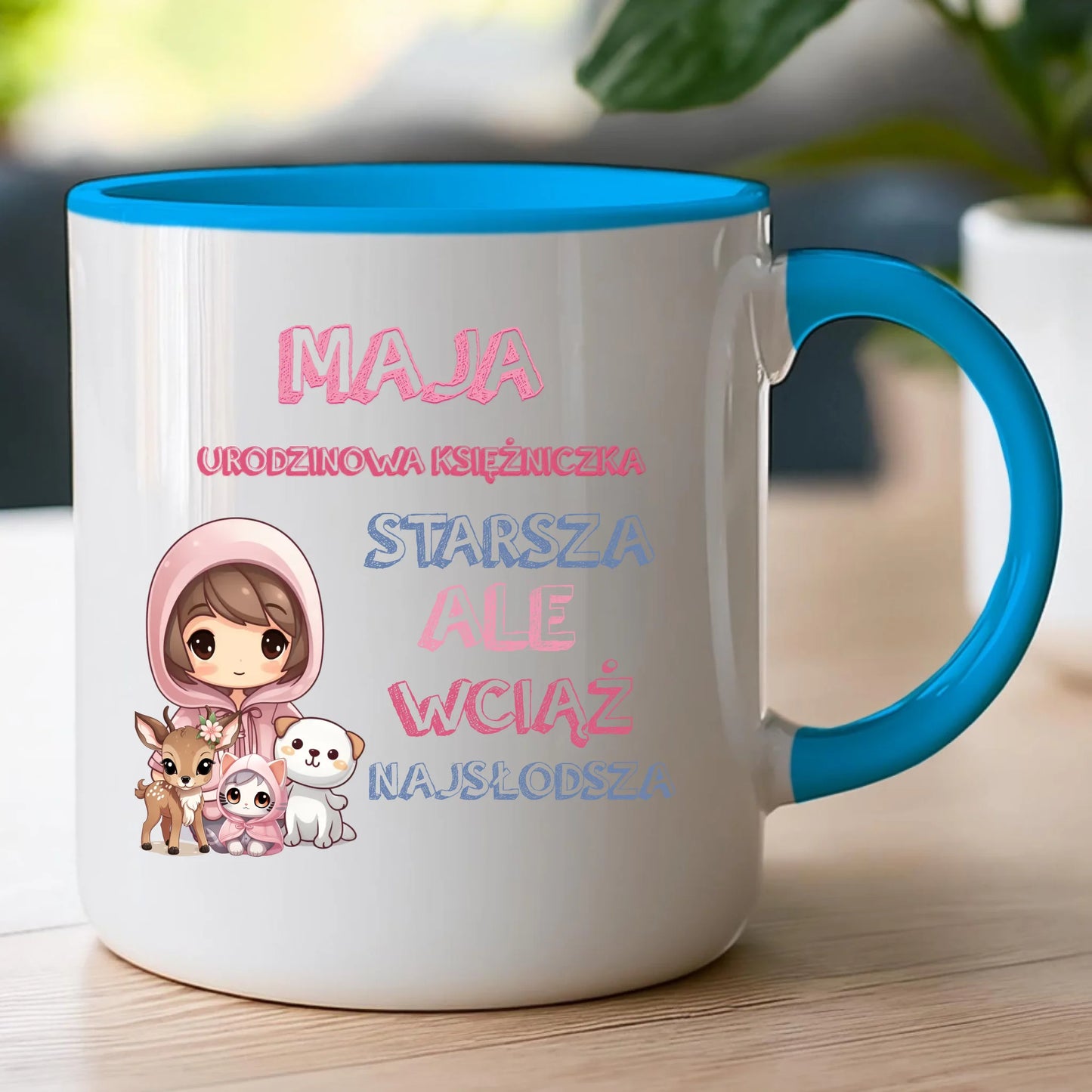 Kubek personalizowany na urodziny - urodzinowa księżniczka #5007