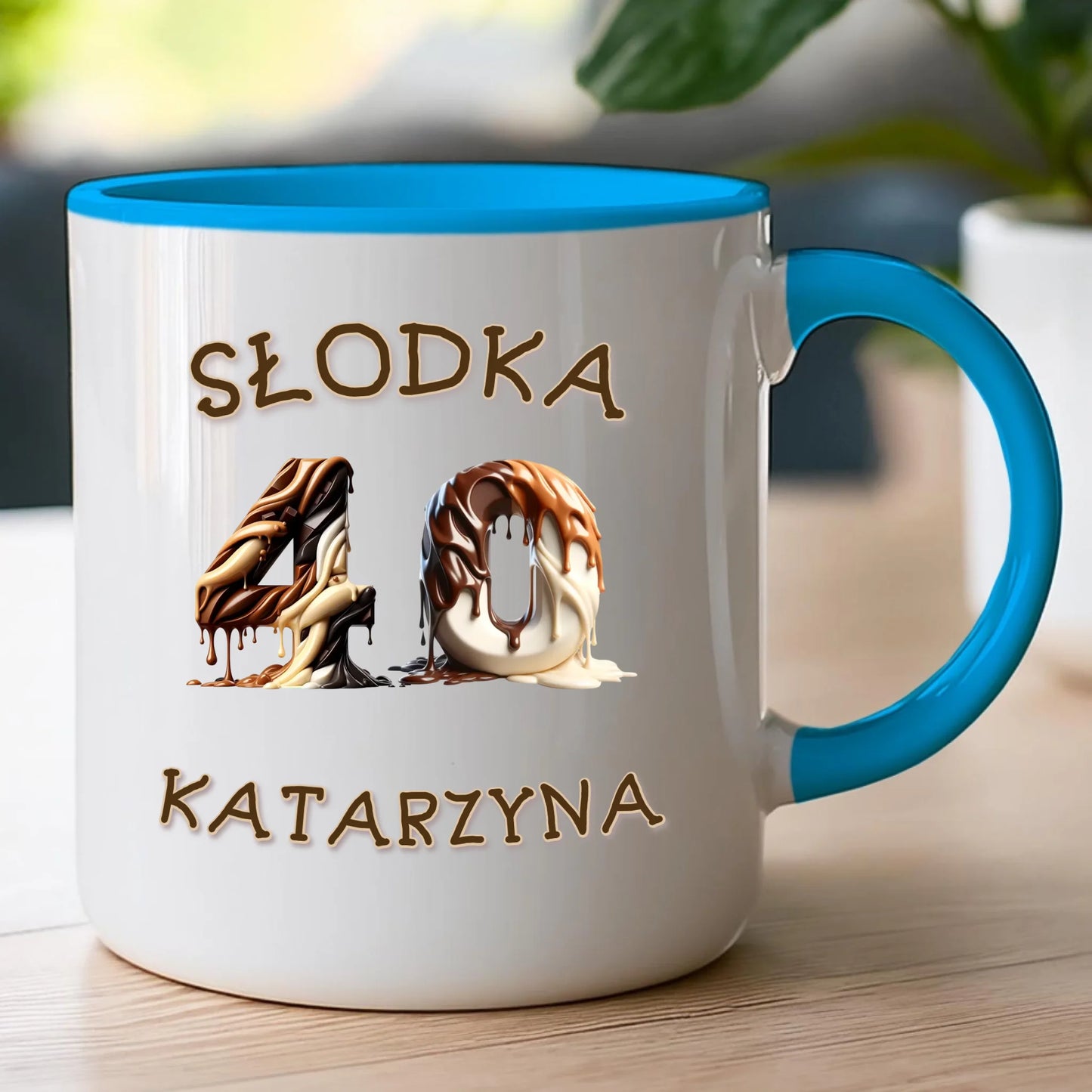 Kubek personalizowany na urodziny - słodkie liczby #5010