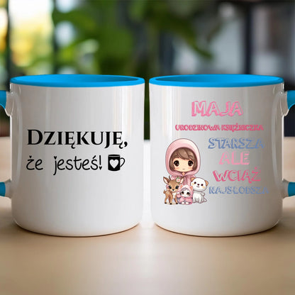 Kubek personalizowany na urodziny - urodzinowa księżniczka #5007