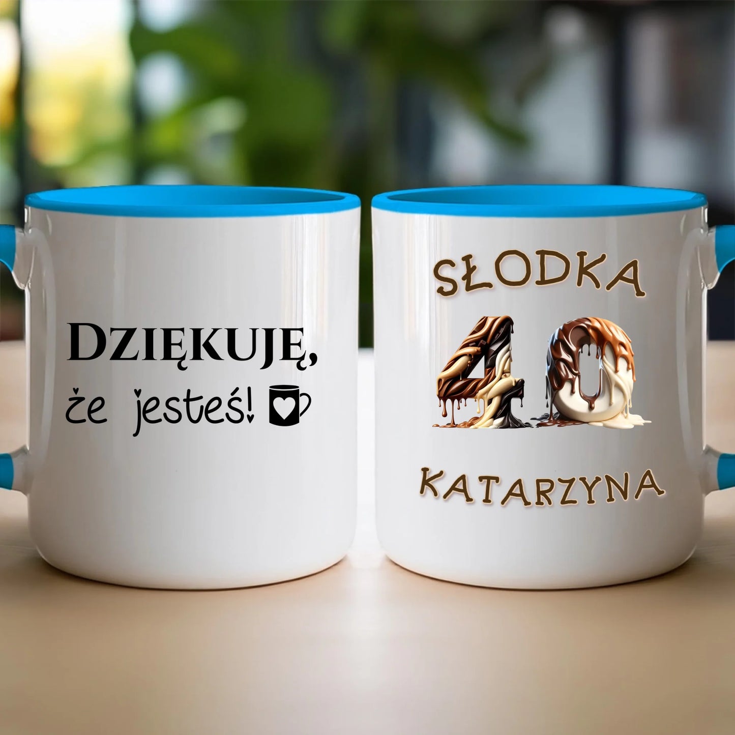 Kubek personalizowany na urodziny - słodkie liczby #5010