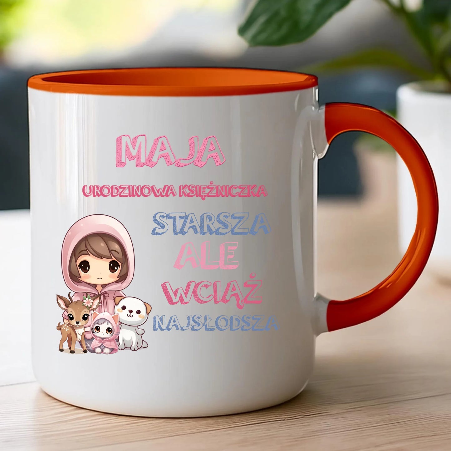 Kubek personalizowany na urodziny - urodzinowa księżniczka #5007