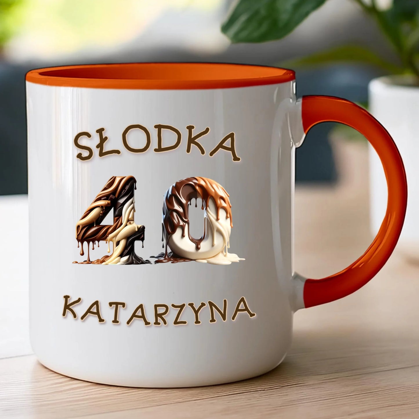 Kubek personalizowany na urodziny - słodkie liczby #5010
