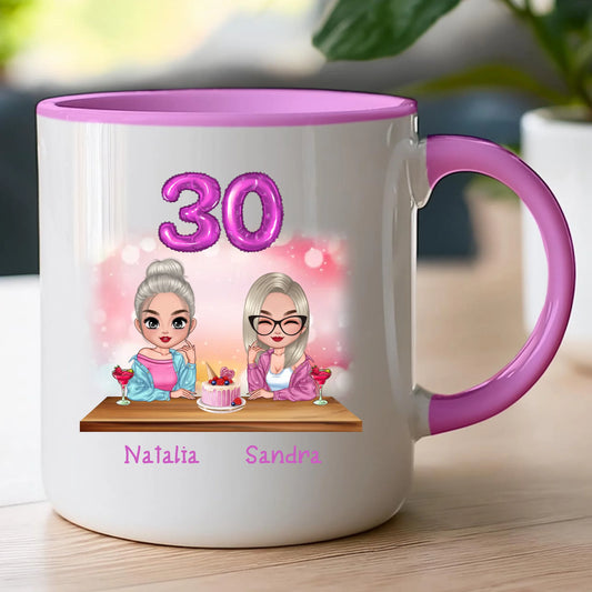 Kubek personalizowany dla przyjaciółek - urodziny #149