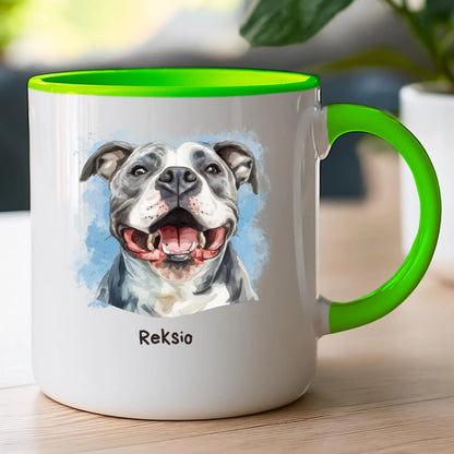 Kubek personalizowany z psem #1100