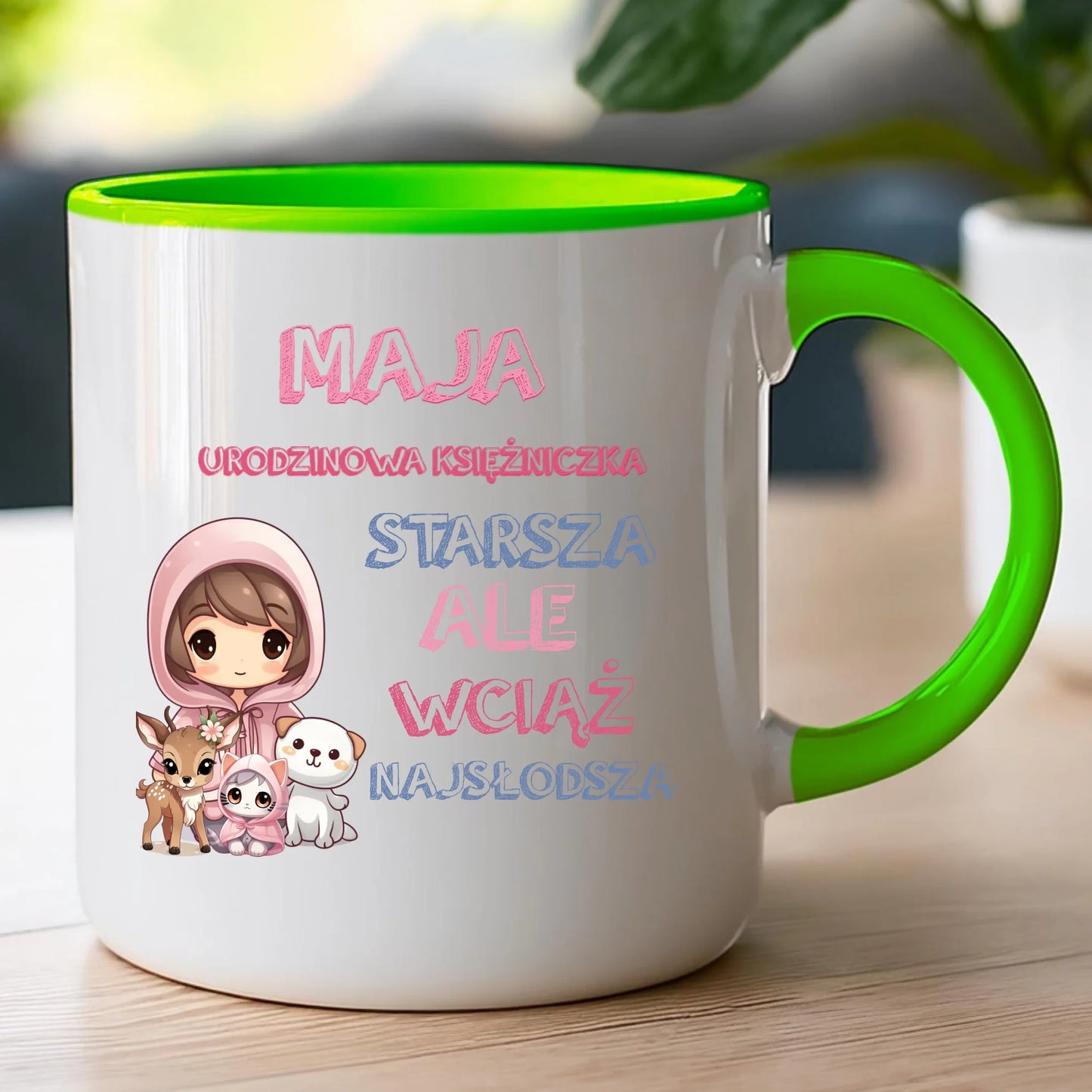 Kubek personalizowany na urodziny - urodzinowa księżniczka #5007