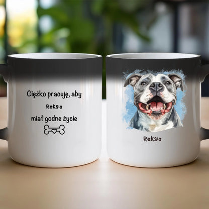 Kubek personalizowany z psem #1100