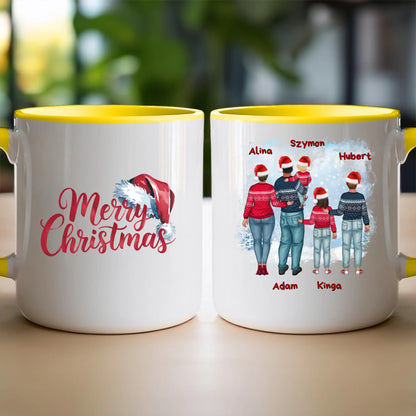 Kubek personalizowany świąteczny dla par #57